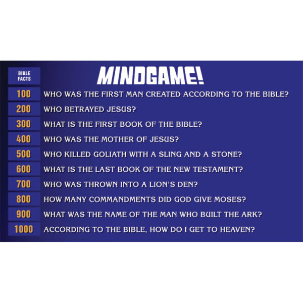 Mind Game (Pack of 100)