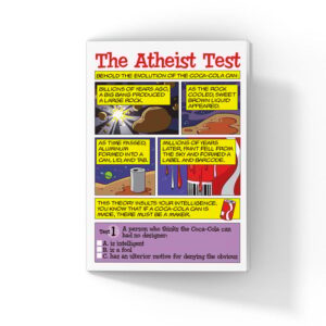 The Atheist Test (Pack of 100)