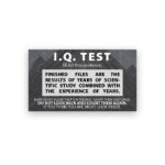 IQ Test Count the Fs (Pack of 100)