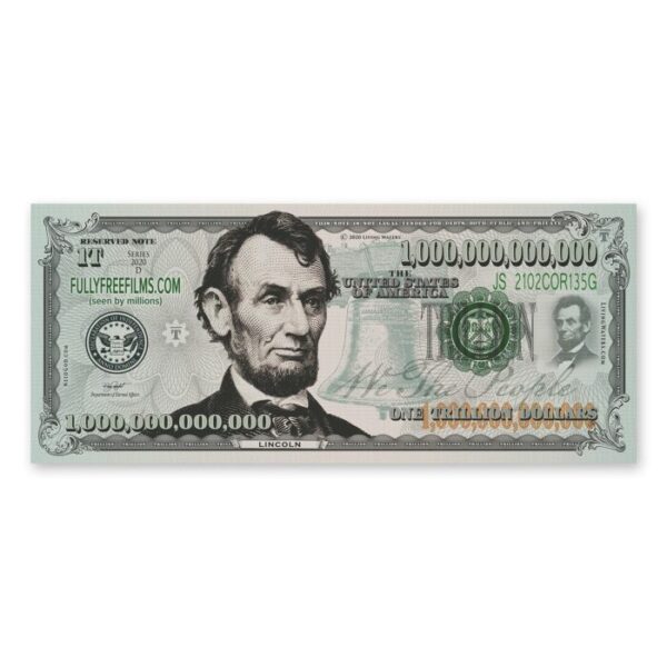 Trillion Dollar Bill (Pack of 100)